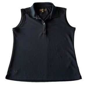 Loudmouth Women’s Sleeveless Golf Polo Black Size XL